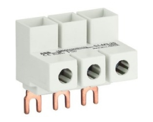 ABB  S1-M3-25   S1-M3-25 3-phase power infeed block Flat, for MS116 / MS132, 25mm2, Type E