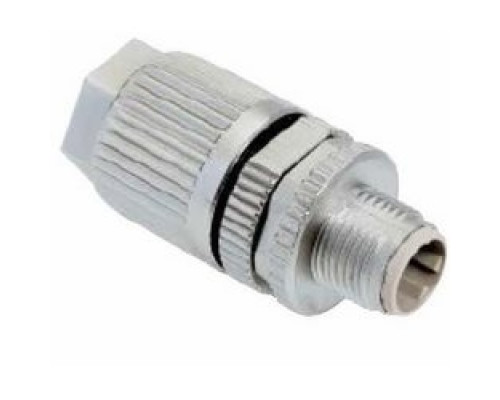 APPROVED MANUFACTURERS  L3-M-6-M12-SHD-STR   ETHERNET M12 FIELD PLUG SINGLE PORT 24-26AWG CAT6 LEVEL 3