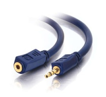C2G  CG40610  40610                 Velocity 3.5 M Stereo To 3.5 F Stereo 25 ft.