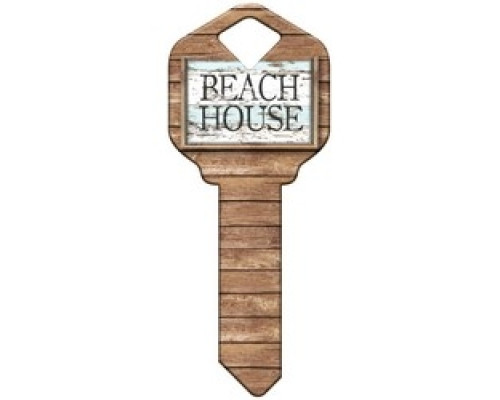 HOWARD KEYS  SC1-HK56                 Decorative Key Blank, Schlage, Beach House Design