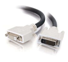 C2G  CG26913  CG26913                 Digital Video Extension Cable, DVI-D Dual Link Male to DVI-D Dual Link Female, 1 Meter Length, Black