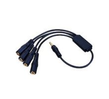 VANCO  WIR-1X4                 Cable Adapter IR 3.5MM Plug to 4 3.5MM Jacks