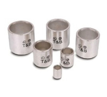 THOMAS & BETTS 540030PFNM         Copper Parallel Splice, Wire Range Min: 3 #4, Max: 1 #1 and 1 # 2, Circular Mil Range 119,500 - 150,500, Length 0.75 in 19.05mm , O.D. 0.632 in 16.05mm , I.D. 0.507 in 12.88mm , Plain F