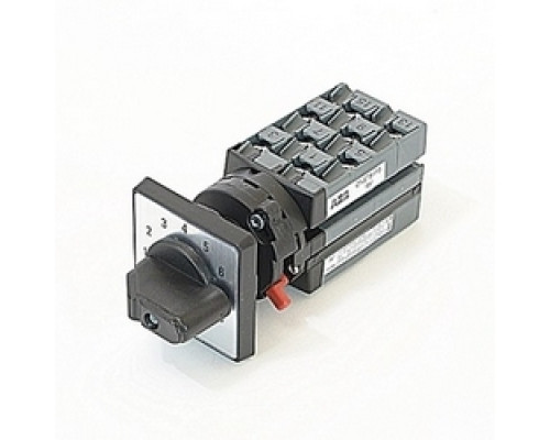 ABB  ONST41PB   4 step, 1 pole, 25 Amp multi-step cam switch without O-position