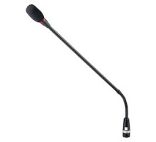 TOA ELECTRONICS INC  TS-774                 Microphone, Long, Unidirectional, Electret Condenser, XLR-4-32 Output Connector, 100 to 13000 Hertz, 1.8 Kilo Ohm, -37 dB, Stainless Steel, Black
