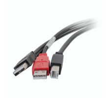 C2G CG28108 28108         USB B to 2 USB A