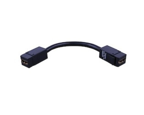 VANCO  820493                 HDMI Keystone Insert With Pigtail- HDMI F To HDMI F and Black