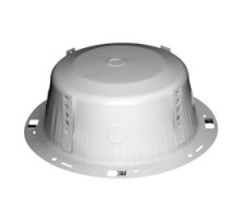 QUAM-NICHOLS COMPANY  ERD-8                 Back Box Enclosure, Round, 275 CID, 4x Welded Tie-off Straps, White Powder Coat Finish