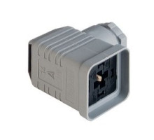 HIRSCHMANN 932547206  GDMW 3011 DF grey; Cable Sockets according to DIN VDE 0722 section 1-2 and for gas safety shut-off device according to DIN 3394 T1, 6 mm air and creepage gap according to DIN VDE 0700 T1 IEC 335-1 and DIN VDE 0722, 3 contacts