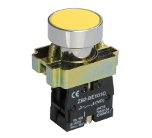 Button LAY5-BA51 without illumination yellow 1g (BBT60-BA-K05)