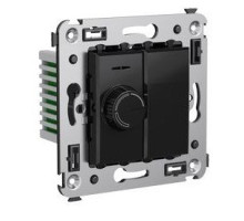 Dimmer rotary in the wall Avanti black square (4402133)