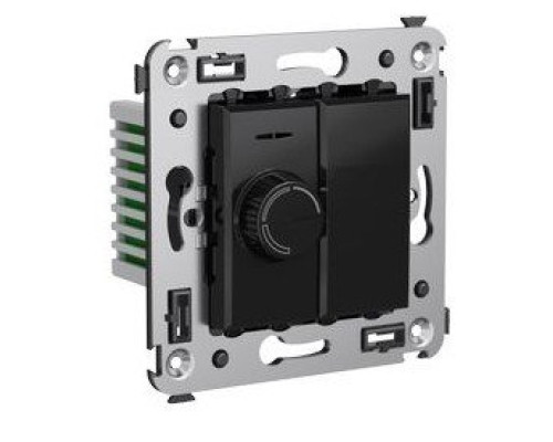 Dimmer rotary in the wall Avanti black square (4402133)