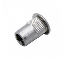 Threaded rivet, galvanized steel cylinder, M4x0.7x11.6 (PR08.3523)