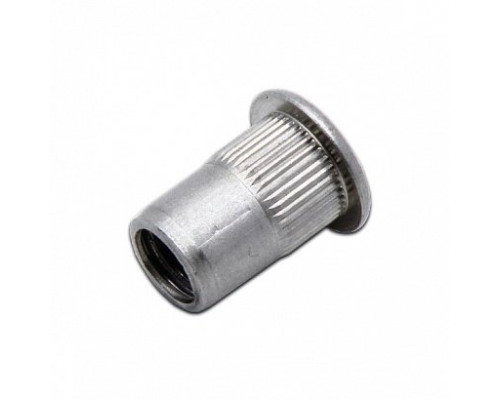 Threaded rivet, galvanized steel cylinder, M4x0.7x11.6 (PR08.3523)