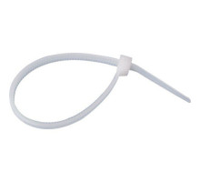 Nylon cable tie 120x2.5 mm, white (pack of 100 pcs) (07-0120)