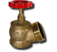 Valve KPL 65-1 angled brass (coupling-cap)