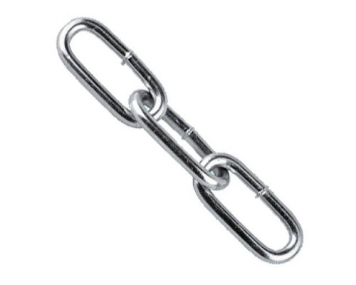 Chain welded long-link galvanized DIN5685/С D2- 2 mm (100 m)