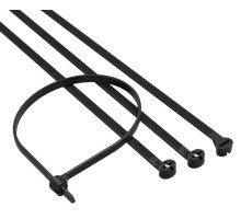 Clamp 3.6x300 P6.6, black (100pcs) (21310SR)