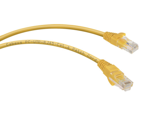 PC-UTP-RJ45-Cat.6-1m-YL (8705c)