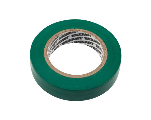 Green PVC electrical tape 15x20x0.13mm (KR-09-2603)