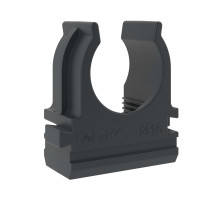 Clip holder D=25 black (100pcs) (51025N)