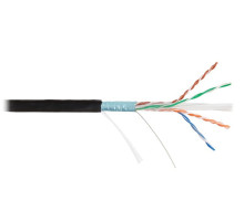 F/UTP 4pair, Cat6, Solid, Out, PE (4740B-BK)