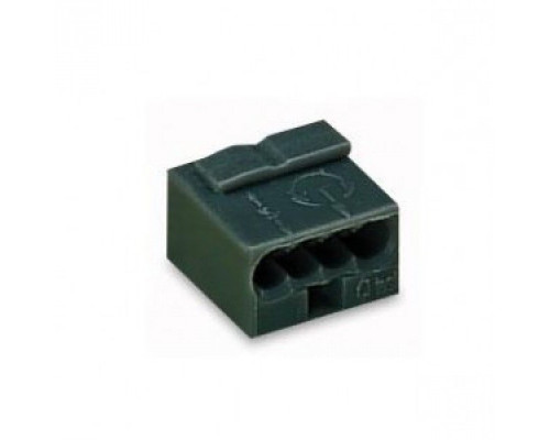 WAGO 243-204 Terminal MICRO 4-wire dark gray