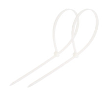 Nylon cable tie 150x3.6 mm, white, 100 pcs. REXANT (07-0150-4)