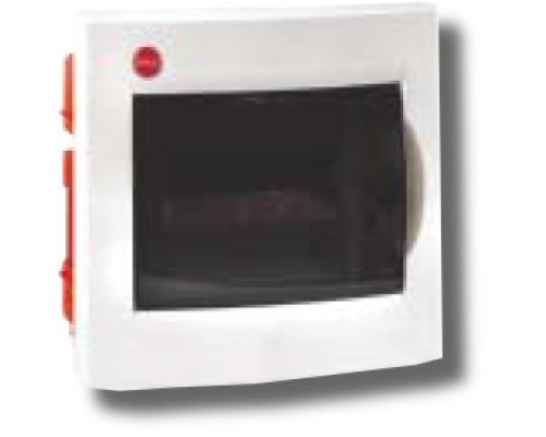 Flush-mounted enclosure with door 8 modules IP41 white (81508)