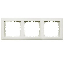 Frame 3-gang white. LK60 (864304-1)