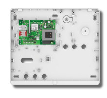 GSM-14A contact with an external GSM antenna in a housing for a 1.2 Ah battery