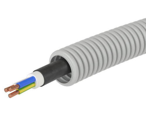 PVC pipe D=16 + VVGng(A)-LS 3x2.5 (GOST+) (9S91625)