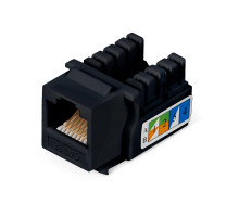 KJ-RJ45-Cat.5e-90-BK (9482c)