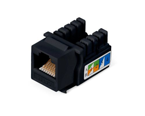 KJ-RJ45-Cat.5e-90-BK (9482c)