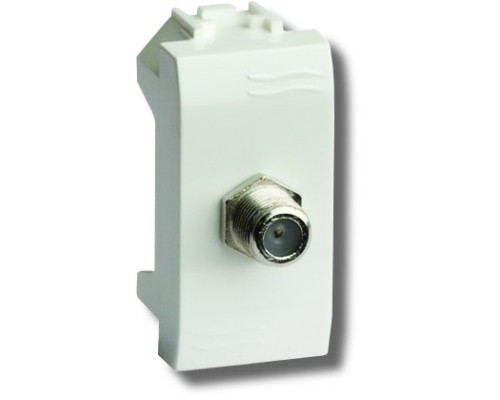 TV outlet terminal Brava 1 module white (76581MB)