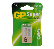 GP Super Alkaline 9V Crown (GP 1604A-5CR1), BLISTER