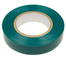 Green PVC electrical tape 19x25x0.13mm (KR-09-2203)