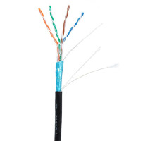 F/UTP 4pair, Cat5e, Out, PE (EC-UF004-5E-PE-BK-1)