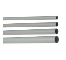 Rigid PVC pipe 3 meters light D=20, gray (63920)