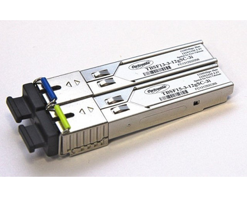 Tfortis SFP (TBSF-13-3-12gSC-3i 1310+TBSF-15-3-12gSC-3i 1550)