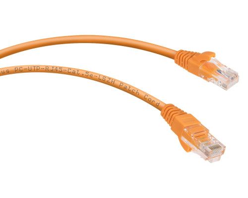 PC-UTP-RJ45-Cat.5e-5m-OR-LSZH (9525c)