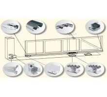 Kit for sliding gates up to 800 kg