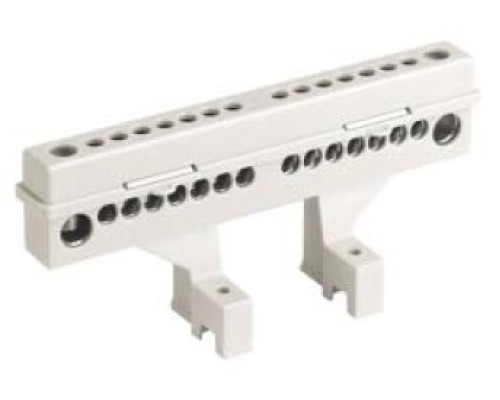 Terminal block 2x12 modules + supports, with fasteners (87512)