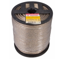 Steel cable in PVC sheath d=5.0 mm, transparent (100m)(09-5250)