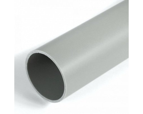 Rigid PVC pipe 3 meters light D=40, gray (Promrukav) (PR.01440)