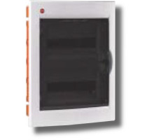 Built-in enclosure with door 24 modules IP41 white (81524)