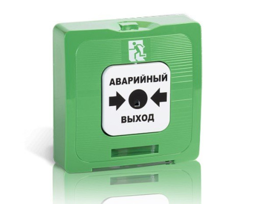 IR 513-10 version 1 "EMERGENCY EXIT" (green)