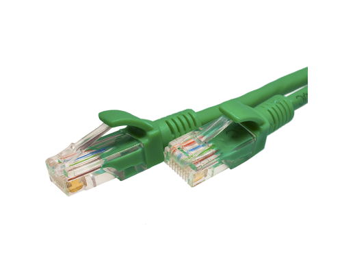 U/UTP Cat.5e PVC, green, 2m (10-0118), copper patch cord