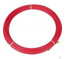 REXANT cable pull (mini ultrasonic coil), glass rod, d=3.5 mm 30 m, red (47-1030)