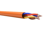 Fire-resistant cables for group laying